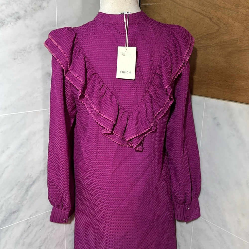 NWT frnch dress size small - Picture 5 of 7